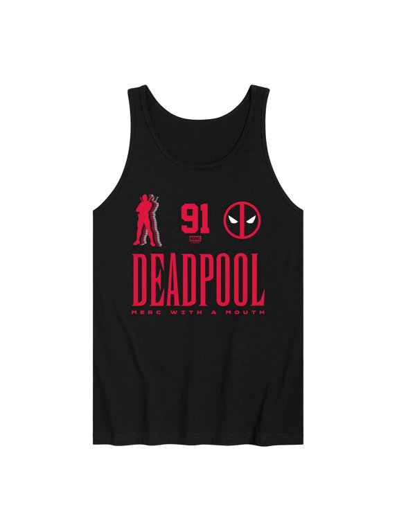 - Deadpool Jersey Men's Graphic Tank Top