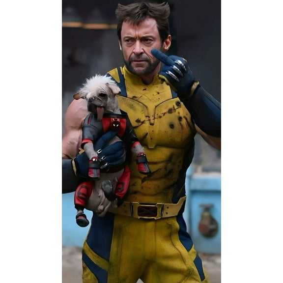 Deadpool Diamond Painting,Diamond Painting Kits for Adults,Wolverine Diamond Painting,Suitable for Beginners to Practice 12x16 Inch