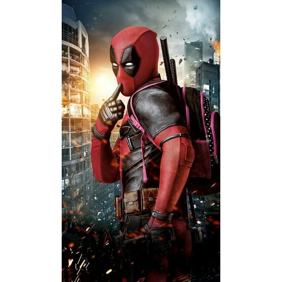 Deadpool Diamond Painting Kits, Diamond Art Kits for Kids, 5D Diamond Painting, Diamond Painting Picture for Home Decoration 12x16 inch