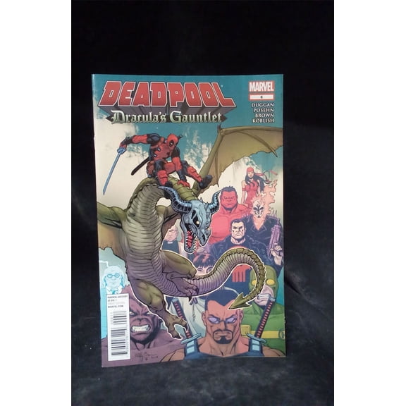 Pre-Owned Deadpool: Dracula's Gauntlet #6 2014 Marvel Comics Comic Book
