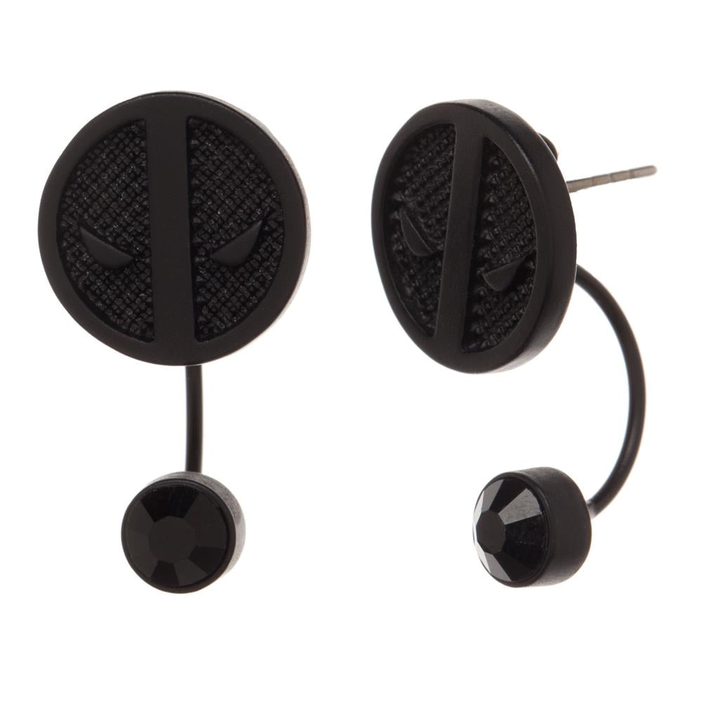 Deadpool Earrings Marvel Accessories - Marvel Earrings Deadpool Jewelry - Deadpool Gift