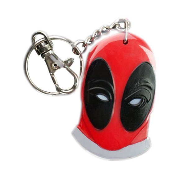 Deadpool Face Bendable Keychain