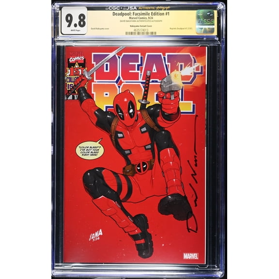 Deadpool: Facsimile Edition #1 - CGC 9.8 Comic Book