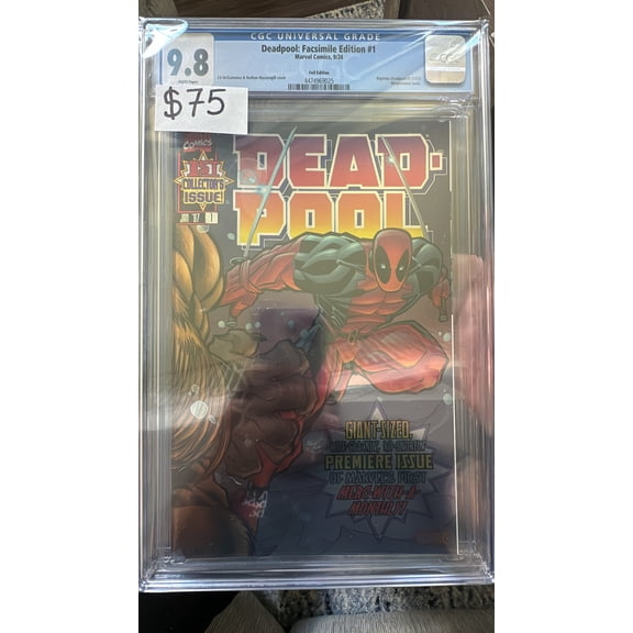 Deadpool: Facsimile Edition #1 - CGC 9.8 Comic Book