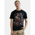 thumbnail image 1 of Deadpool Family Men's & Big Men's Graphic Tee with Short Sleeves, Sizes S-3XL, 1 of 5