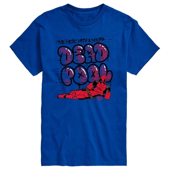 Deadpool - Graffiti Men's Short Sleeve Graphic T-Shirt