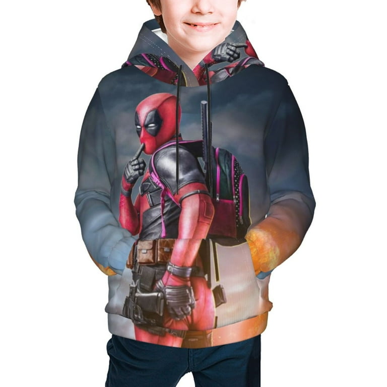 Deadpool hoodie walmart best sale