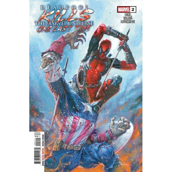 Deadpool Kills The Marvel Universe One Last Time #2 VF ; Marvel Comic Book