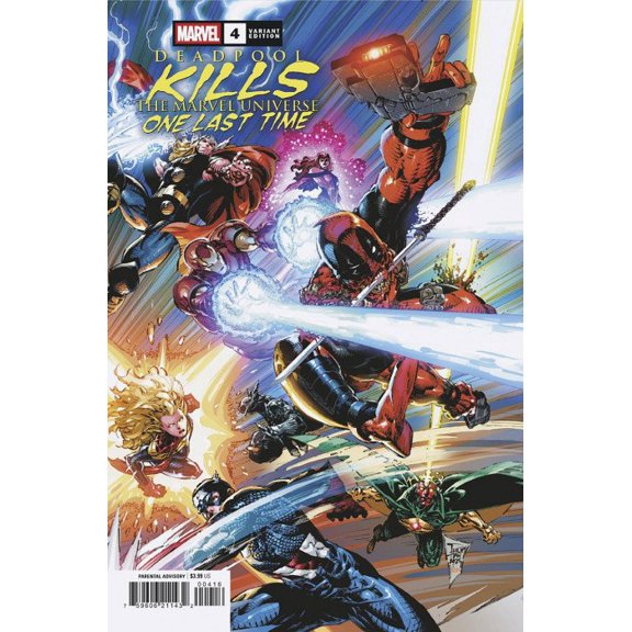 Deadpool Kills the Marvel Universe One Last Time #4B VF ; Marvel Comic Book