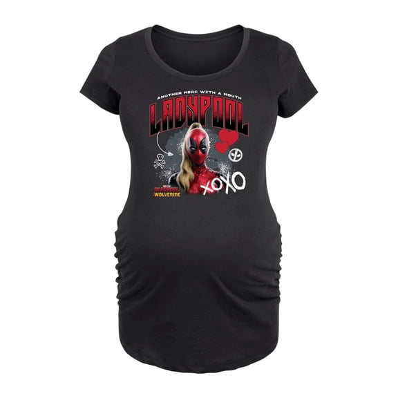 Deadpool - Ladypool - Women's Maternity Scoop Neck Graphic T-Shirt
