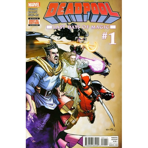 Deadpool: Last Days Of Magic #1 VF ; Marvel Comic Book