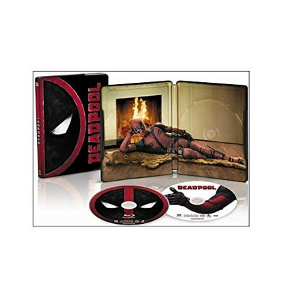 Deadpool Limited Edition Exclusive Steelbook (Blu Ray + DVD + Digital HD)