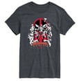 thumbnail image 1 of Deadpool - Linework - Men's Short Sleeve Graphic T-Shirt, 1 of 4