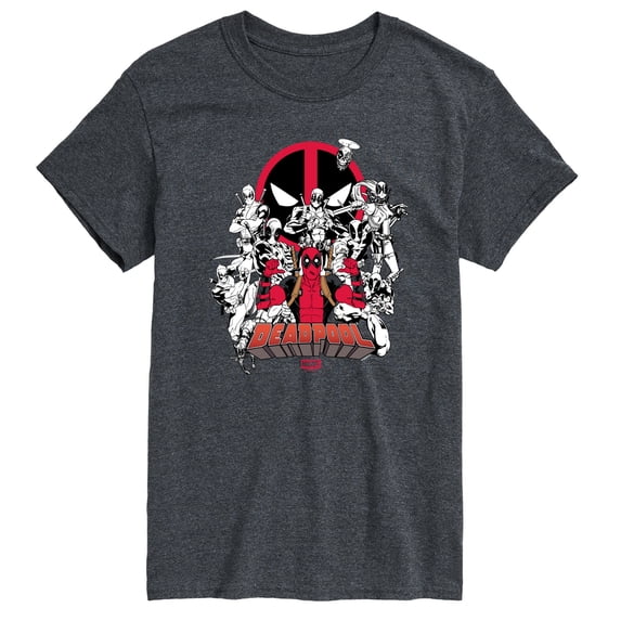 Deadpool - Linework - Men's Short Sleeve Graphic T-Shirt