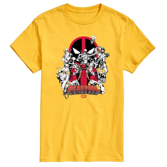 Deadpool - Linework - Men's Short Sleeve Graphic T-Shirt