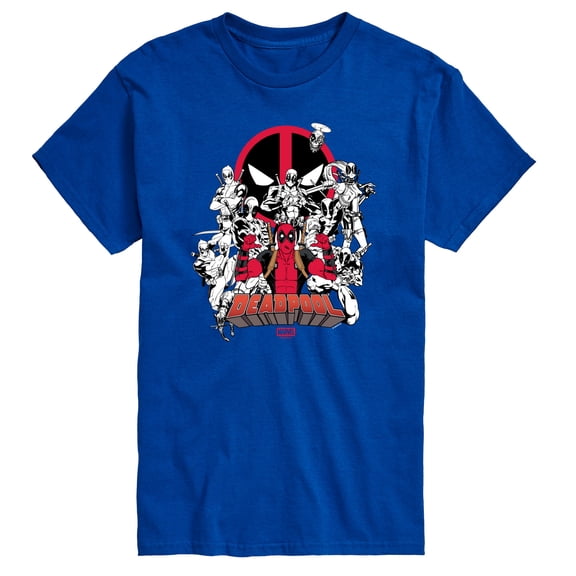 Deadpool - Linework - Men's Short Sleeve Graphic T-Shirt