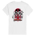 thumbnail image 1 of Deadpool - Linework - Men's Short Sleeve Graphic T-Shirt, 1 of 4