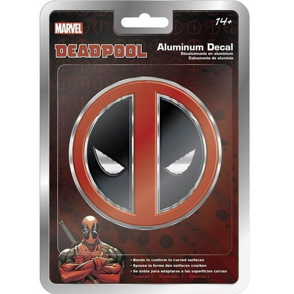 Deadpool Logo Aluminum Car Decal Emblems