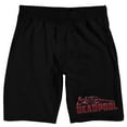 thumbnail image 1 of Deadpool Lounging Logo Men's Black Lounge Shorts-3XL, 1 of 5