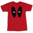 thumbnail image 1 of Deadpool (Marvel Comics) Mens T-Shirt - Deadpool Giant Black Eyes Image (Small), 1 of 1