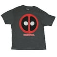 thumbnail image 1 of Deadpool (Marvel Comics) Mens T-Shirt  - Simple Distressed Logo Shield (2X-Large), 1 of 1