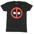 thumbnail image 1 of Deadpool (Marvel Comics) Mens T-Shirt - Straight Simple Deadpool Image (Small), 1 of 1