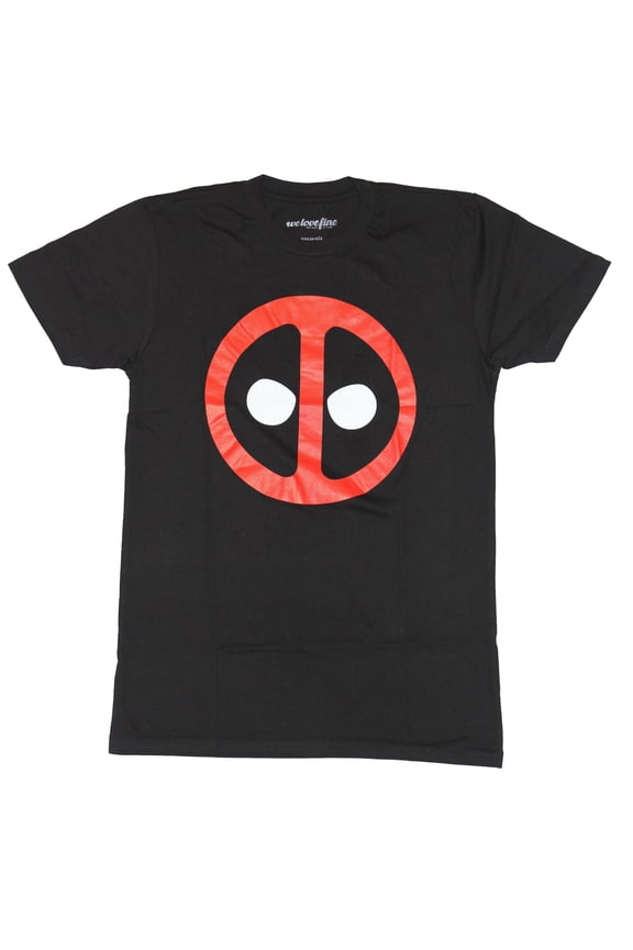 Deadpool (Marvel Comics) Mens T-Shirt - Straight Simple Deadpool Image (Small)
