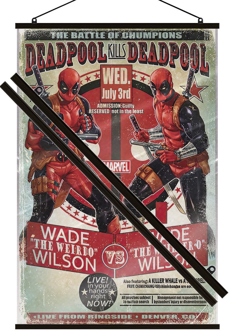 Deadpool - Marvel Comics Poster (Deadpool vs. Deadpool - Promo Poster ...