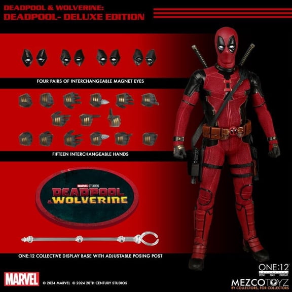 Deadpool & Wolverine 6 inch Action Figure One-12 - Deadpool