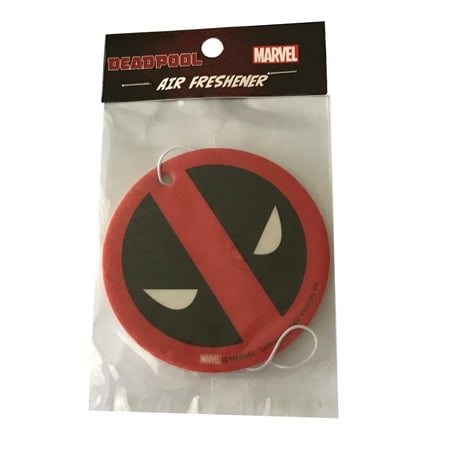 Deadpool Mask Air Freshener Cinnamon Spice Scent Comic Book Fan Gift
