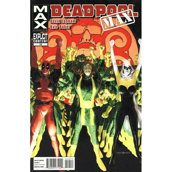 Deadpool Max #10 VF ; Marvel Comic Book