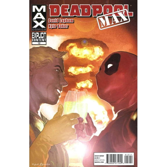 Deadpool Max #12 VF ; Marvel Comic Book