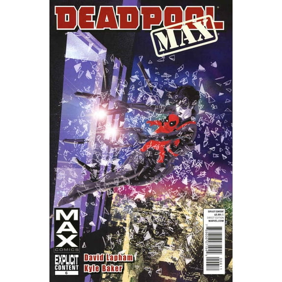 Deadpool Max #6 VF ; Marvel Comic Book