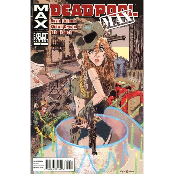 Deadpool Max #9 VF ; Marvel Comic Book