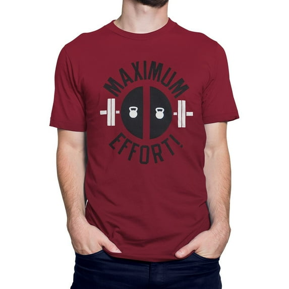 Deadpool Maximum Effort Mens T-Shirt - Medium