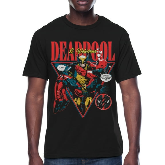 Deadpool, Men's Apparel Graphic Crew Neck T-Shirt, Sizes S-3XL, Carry Deadpool