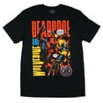thumbnail image 1 of Deadpool, Men's Apparel Graphic Crew Neck T-Shirt, Sizes S-3XL, Friends Nope, 1 of 3