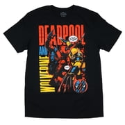 Deadpool, Mens Apparel Graphic Crew Neck T-Shirt, Sizes S-3XL, Friends Nope
