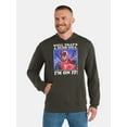 thumbnail image 1 of Deadpool Men's and Big Men's Graphic Hoodie, Sizes XS-3XL, 1 of 5