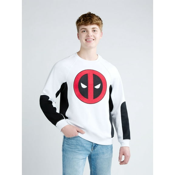 Deadpool Men's & Big Men's Graphic Sweatshirt, Sizes XS-3XL