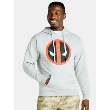 Deadpool Men's & Big Men's Logo Graphic Hoodie with Long Sleeves, Sizes S-3XL