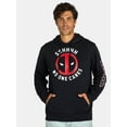 thumbnail image 1 of Deadpool Men's & Big Men's No One Cares Graphic Hoodie, Sizes XS-3XL, 1 of 5