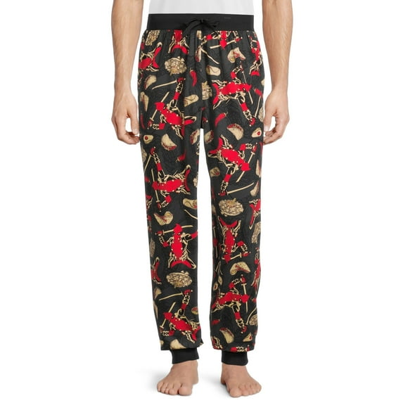 Deadpool Men's Elastic Waistband Comfortable Pajama, Gray