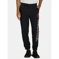 thumbnail image 1 of Deadpool Men's & Men's Big & Tall Stroke Logo Graphic Joggers, 31.5" Inseam, Sizes XS-3XL, 1 of 5