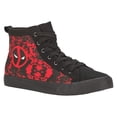 thumbnail image 1 of Deadpool Men's Screen-print High Top Sneaker, 1 of 5
