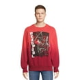 thumbnail image 1 of Deadpool Men’s and Big Men’s Graphic Crewneck Sweatshirt, Sizes XS-3XL, 1 of 5