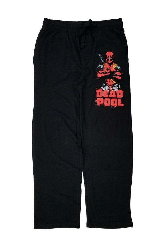 Mens Black Sleep Pants Lounge Pants Pajama Bottoms XX-Large