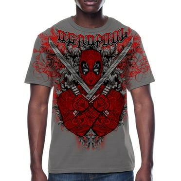 Deadpool Mens Graphic Short Sleeve Tee, Sizes XS-3XL
