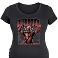 thumbnail image 1 of Deadpool - Metal - Women's Maternity Scoop Neck Graphic T-Shirt, 1 of 4