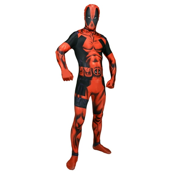 Loftus International Marvel Deadpool Adult Costume Morphsuit | X-Large Male
